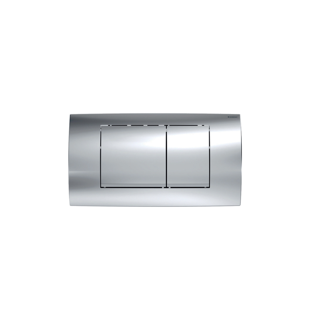 Placca Geberit TWINLINE 30 cromo/ satinata