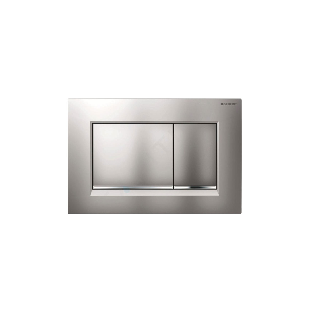 Placca Geberit SIGMA 30 Cromo/Satinata