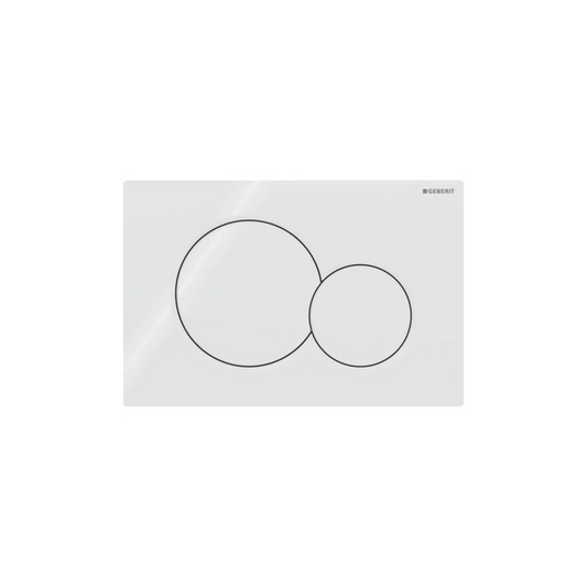 Placca Geberit SIGMA 01 bianca