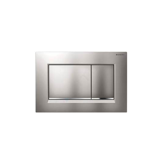 Placca Geberit SIGMA 30 Cromo/Satinata