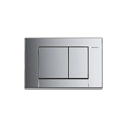 Placca Geberit SIGMA 30 Cromo/Satinata/Cromo
