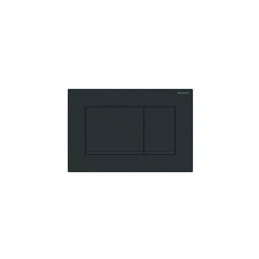 Placca Geberit SIGMA 30 anti impronta Nera opaca