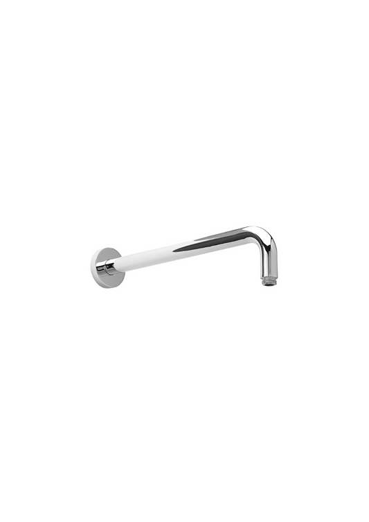 Braccio doccia tondo in ottone cromato 1/2