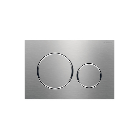 Placca Geberit SIGMA 20 Acciaio inox Spazzolato lucido